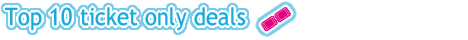 Top 10 ticket only Comparebookgo Theatre Deals.